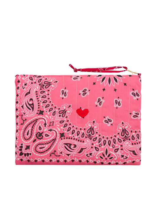 Zipped Pouch - Heart