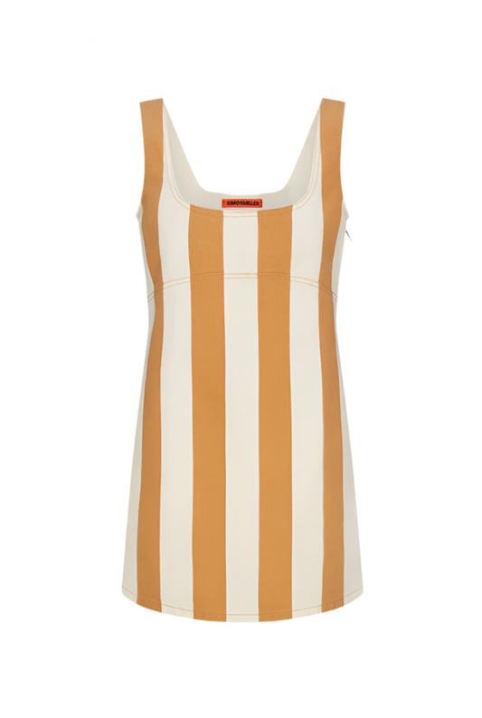 Sahara Striped Denim Dress