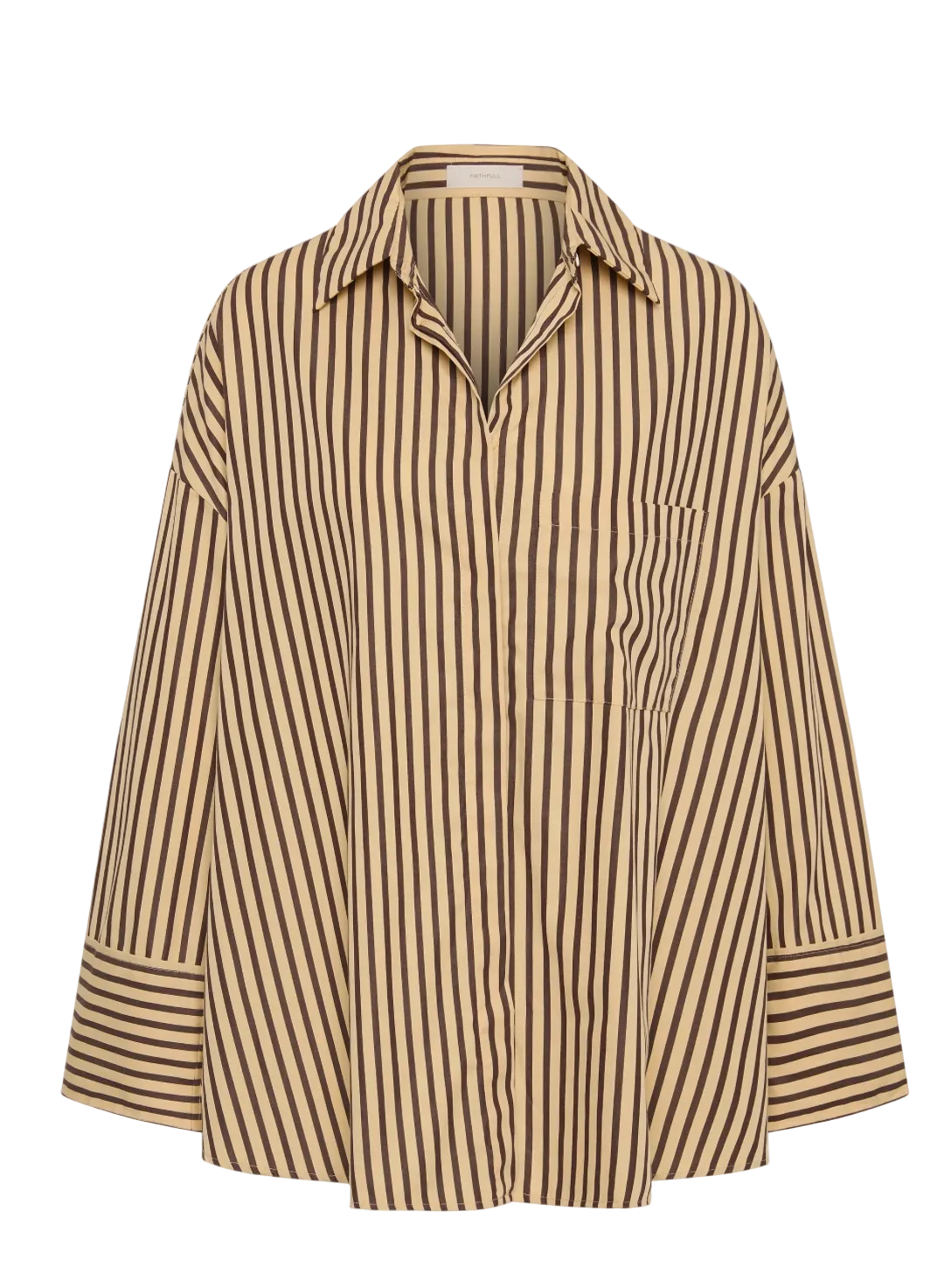 Oversized Clemente Shirt - SAND CEDAR