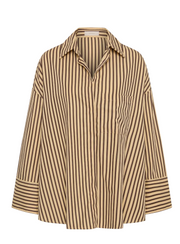 Oversized Clemente Shirt - SAND CEDAR