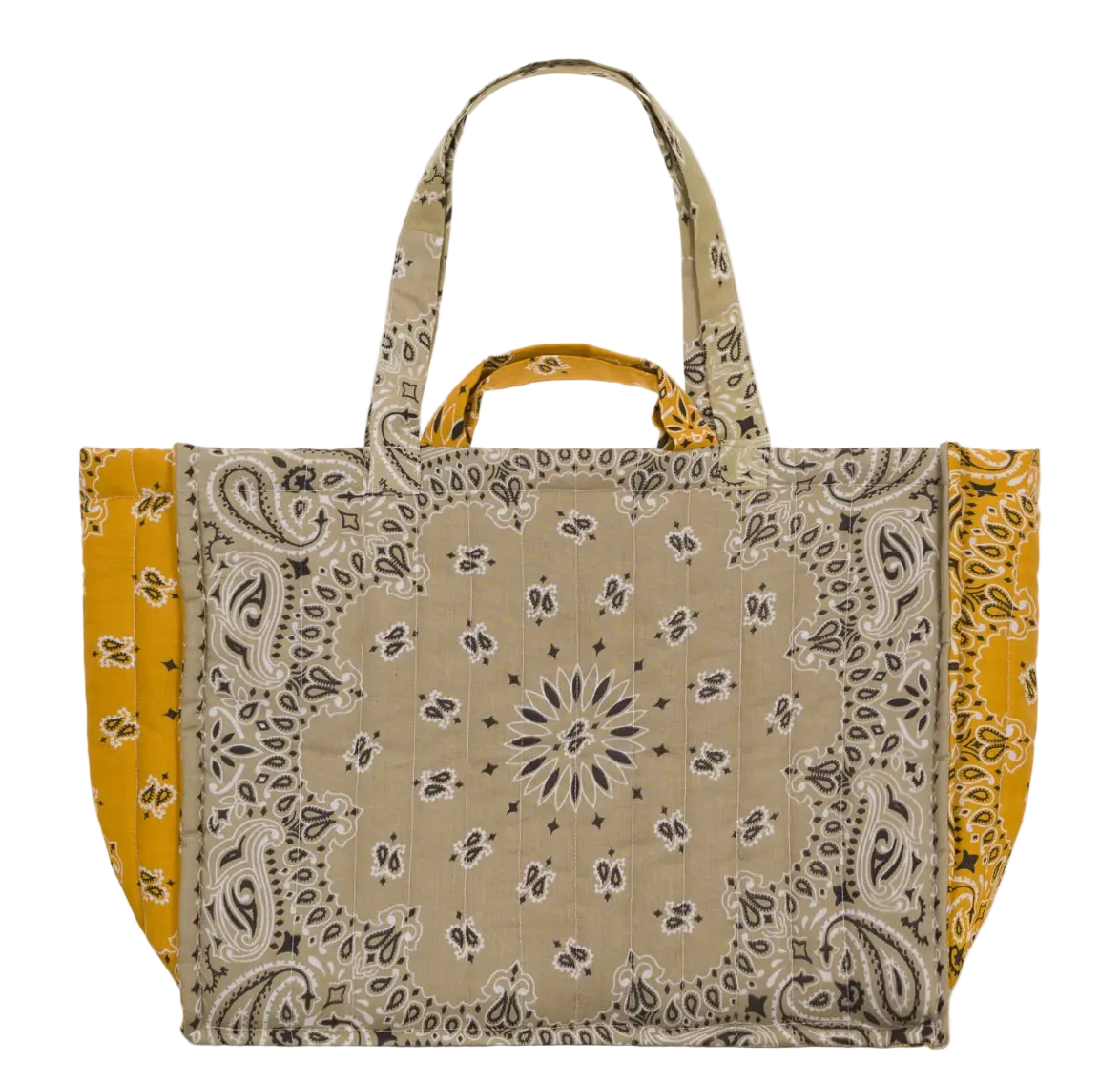 Maxi Cabas Matelassé - CHAMPIGNON - Yellow