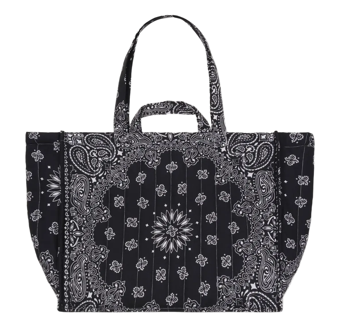 Maxi Cabas Matelassé - GOOD TIMES ONLY - Black
