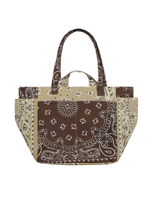 Picnic Bag - Brown/ Beige