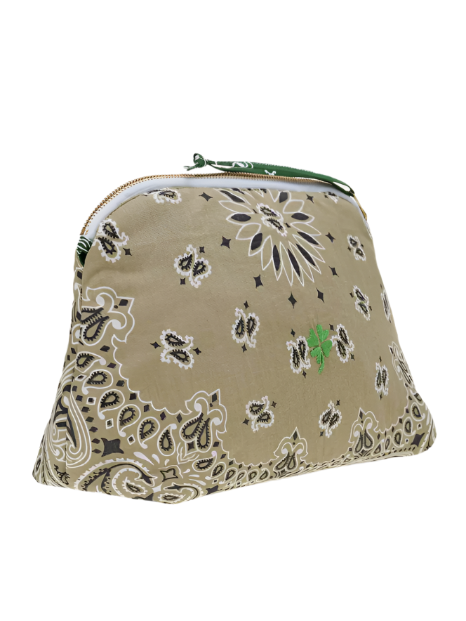 Large Toiletry Bag: Clover