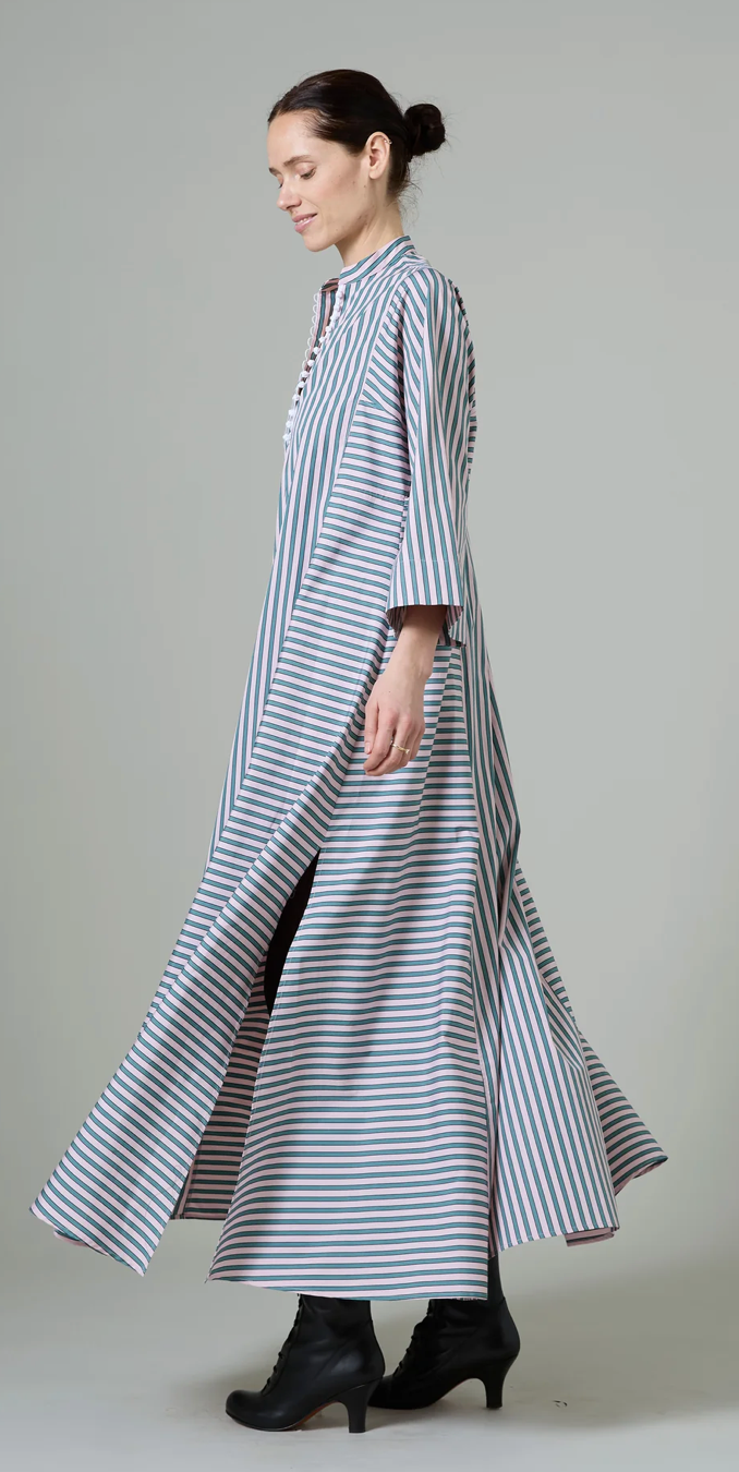 Rachel Dress - Pink & Teal