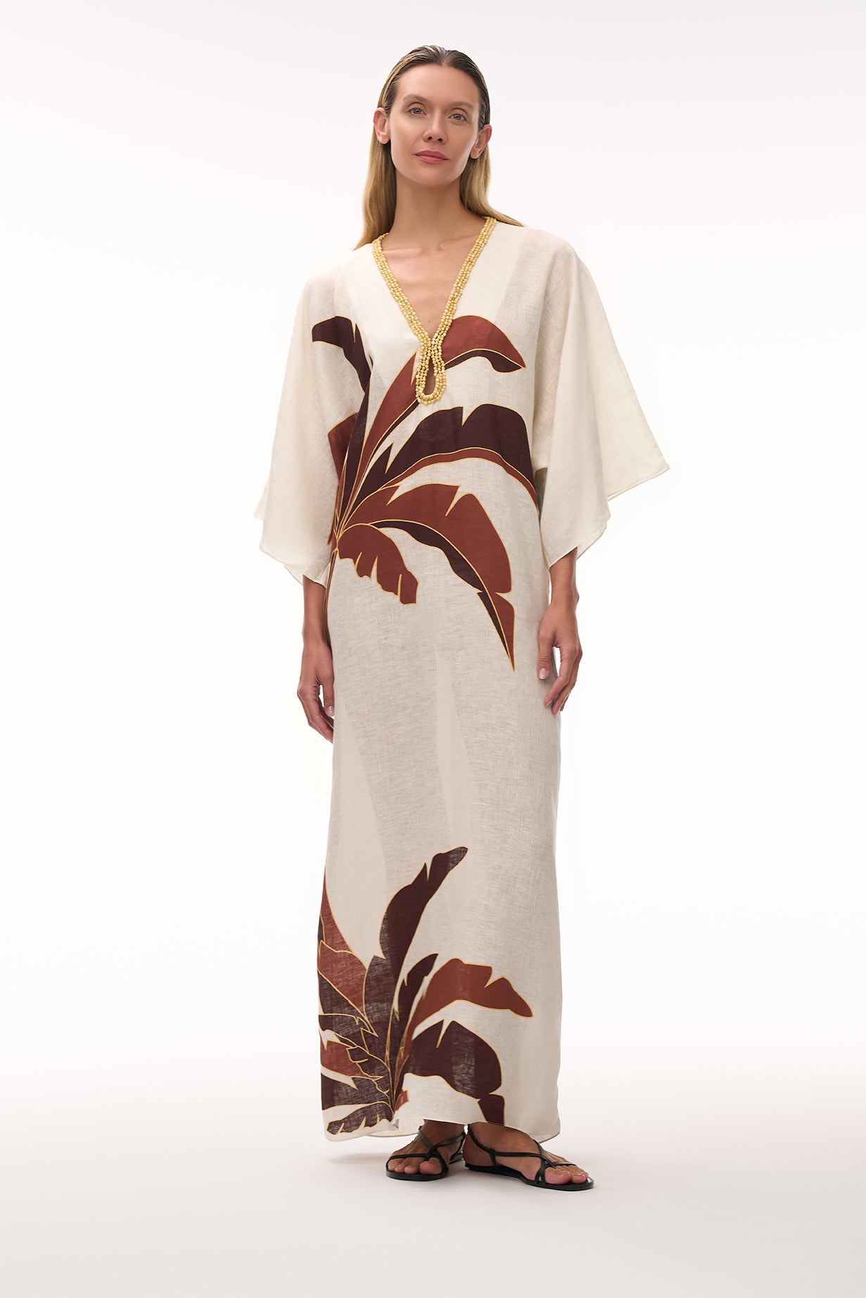 Andina Hand-Embroidered Linen Tunic