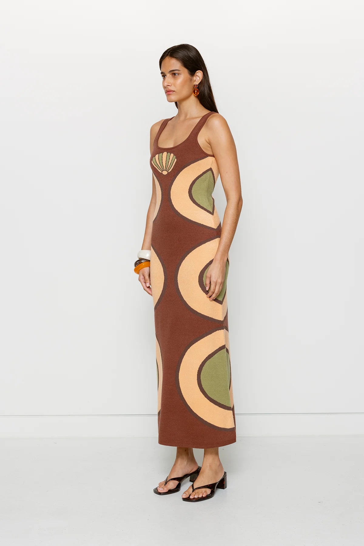 Concha Knit Maxi Dress