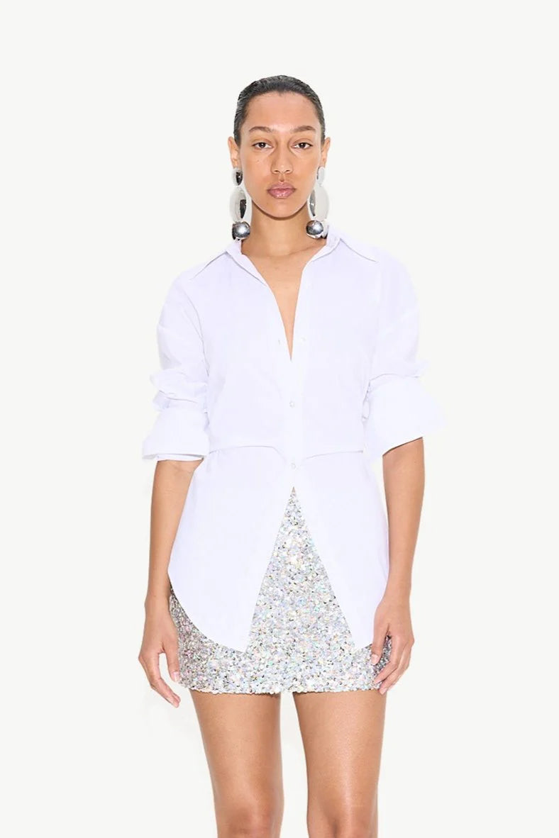 Loch Poplin Button Up
