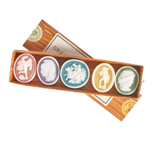 Birdie Hall Grand Tour Collection of Intaglio Soaps