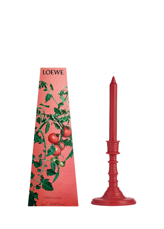 Loewe 11.9 oz. Tomato Leaves Wax Candleholder