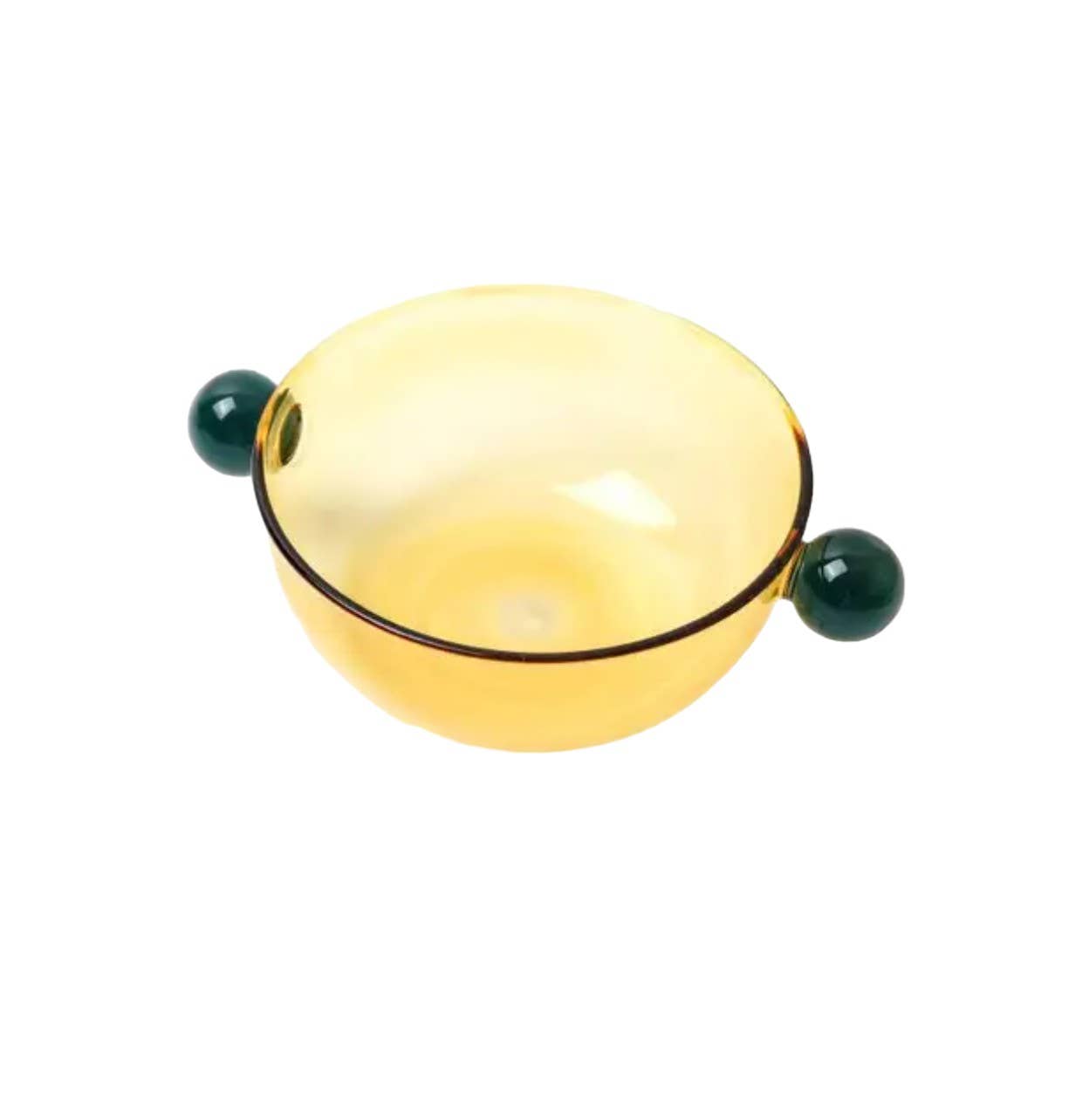 Yellow Candy Glass Bowl