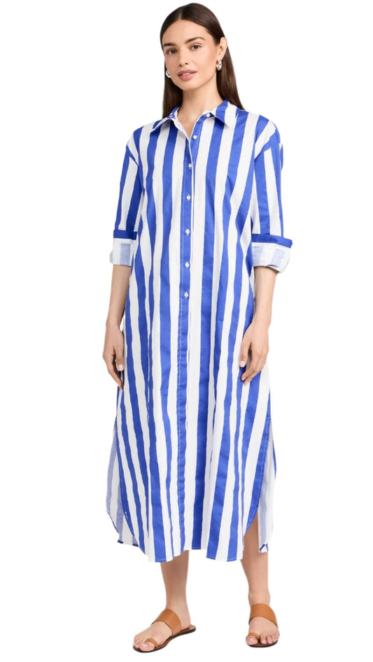 English Factory Big Stripe Maxi Dress