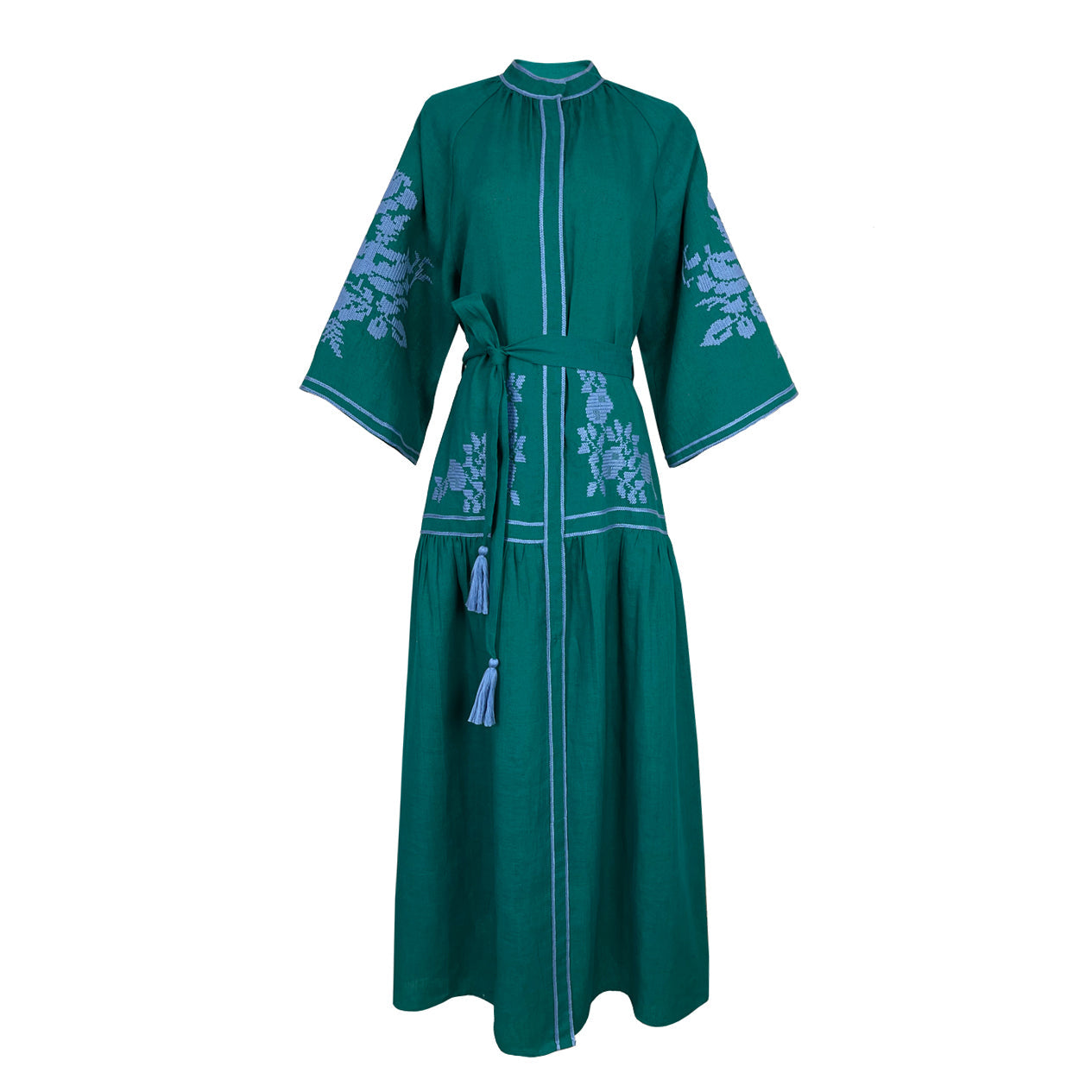Emerald Swan Dress