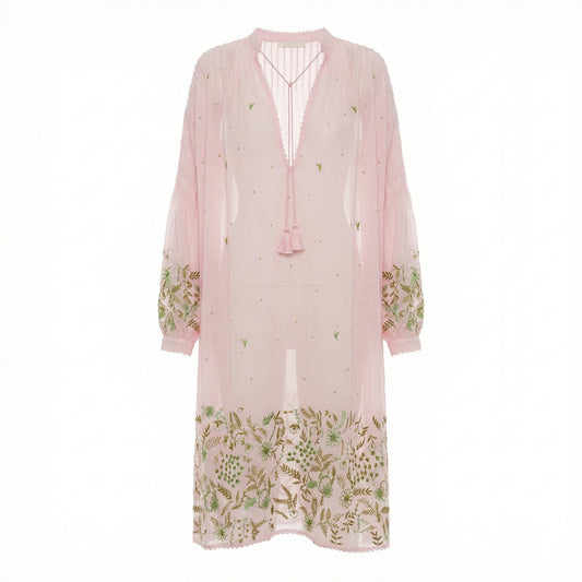 Wildflower Embroidered Guise Midi