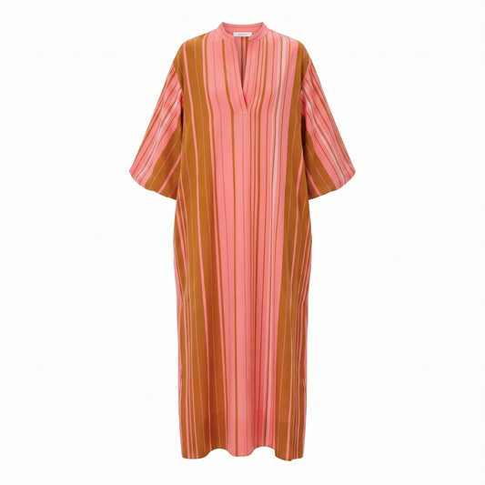 Maxi Caftan Kutnu Dress Pink