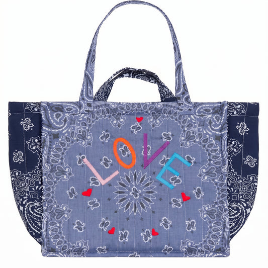 Maxi Cabas LOVE Navy