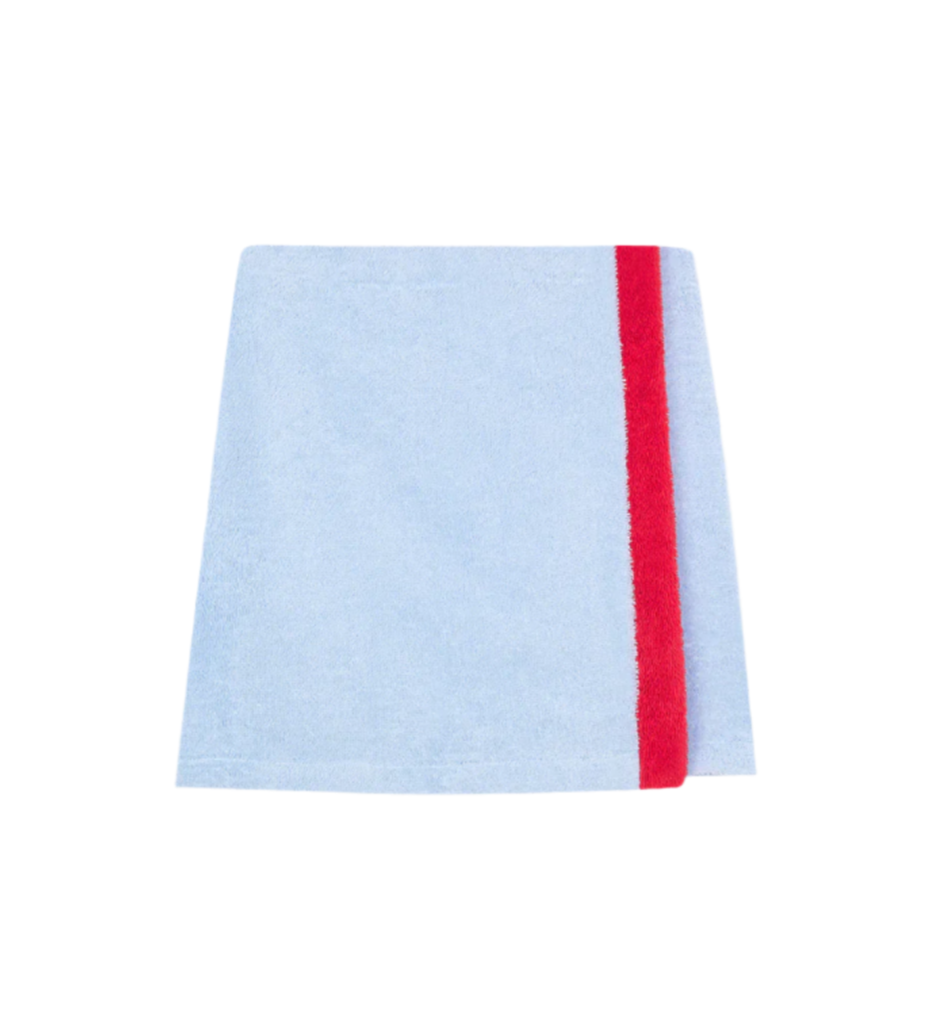 Mini Pareo Skirt Blue