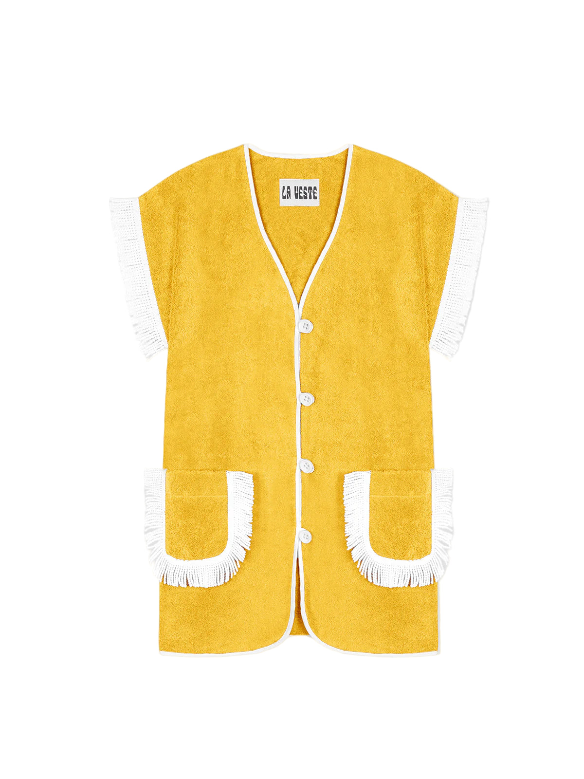 Pitaya Towel Dress Yellow