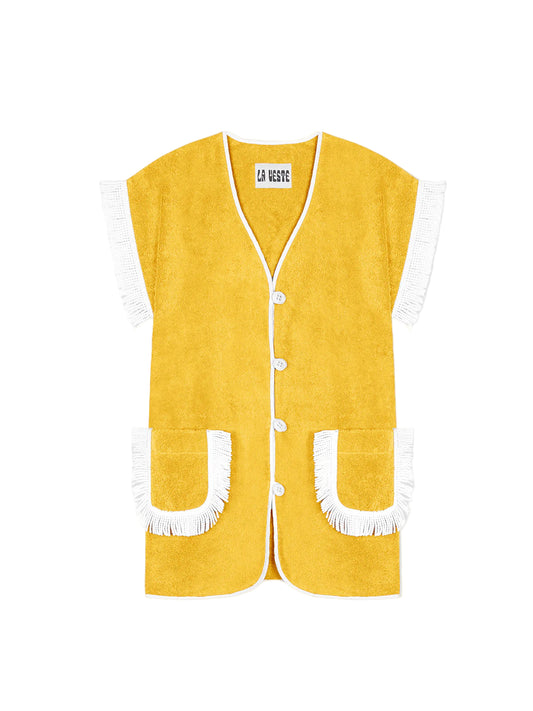 Pitaya Towel Dress Yellow