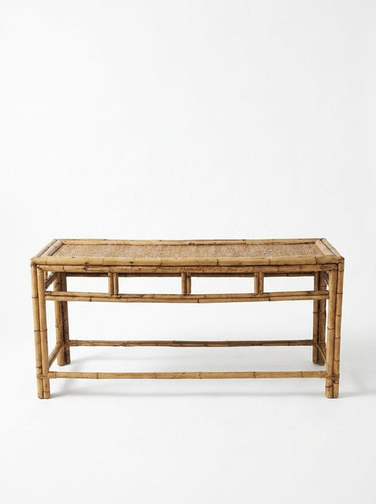 Bamboo x Wicker Console
