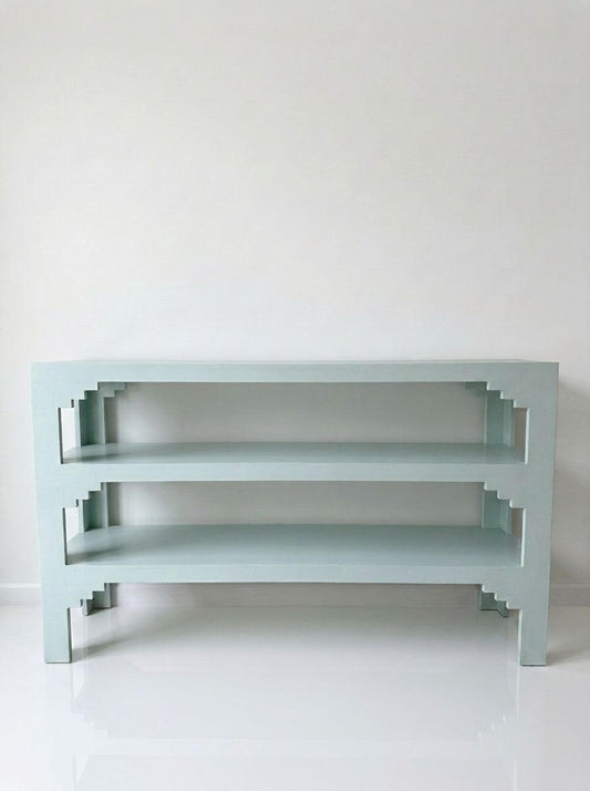 Custom Three-Tiered Console Table