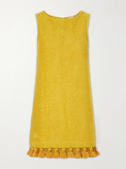 Cap D'Antibes Manon Short Dress – Mustard