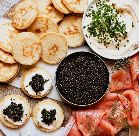 Salmon + Caviar