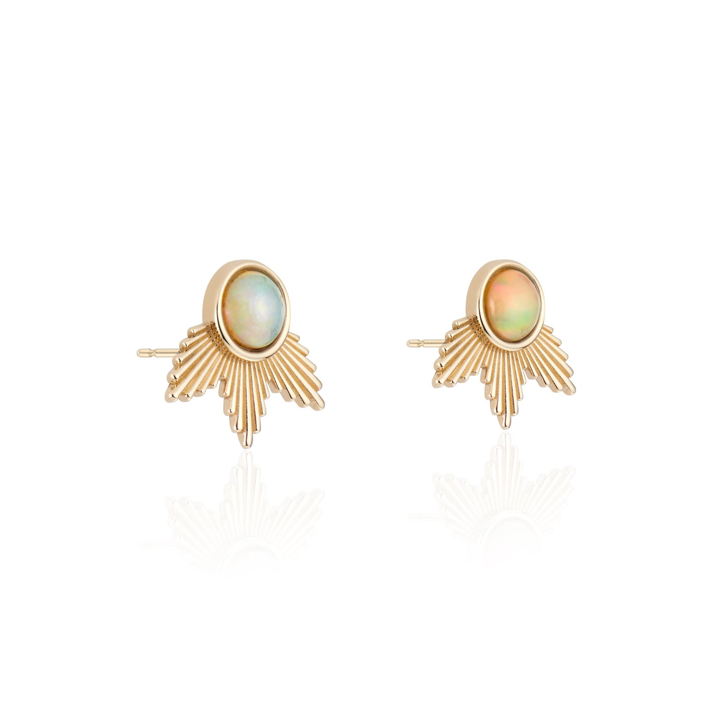 Revival Icarus Earrings with Opals