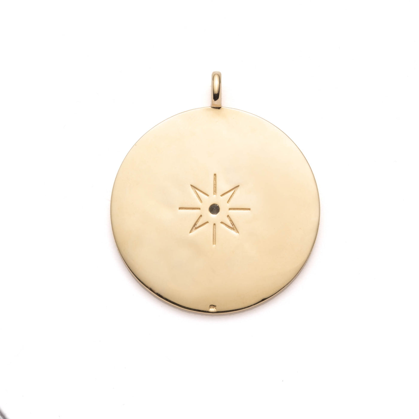 18k Yellow Gold Roman Pendant