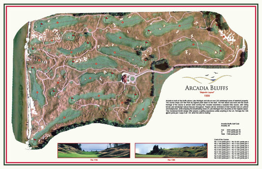 Arcadia Bluffs Map