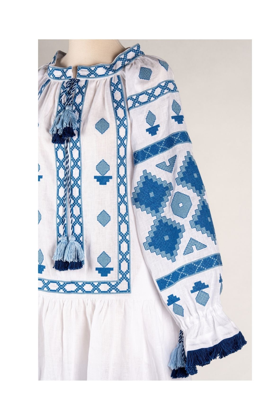 Nomeda Embroidered Ukrainian Dress