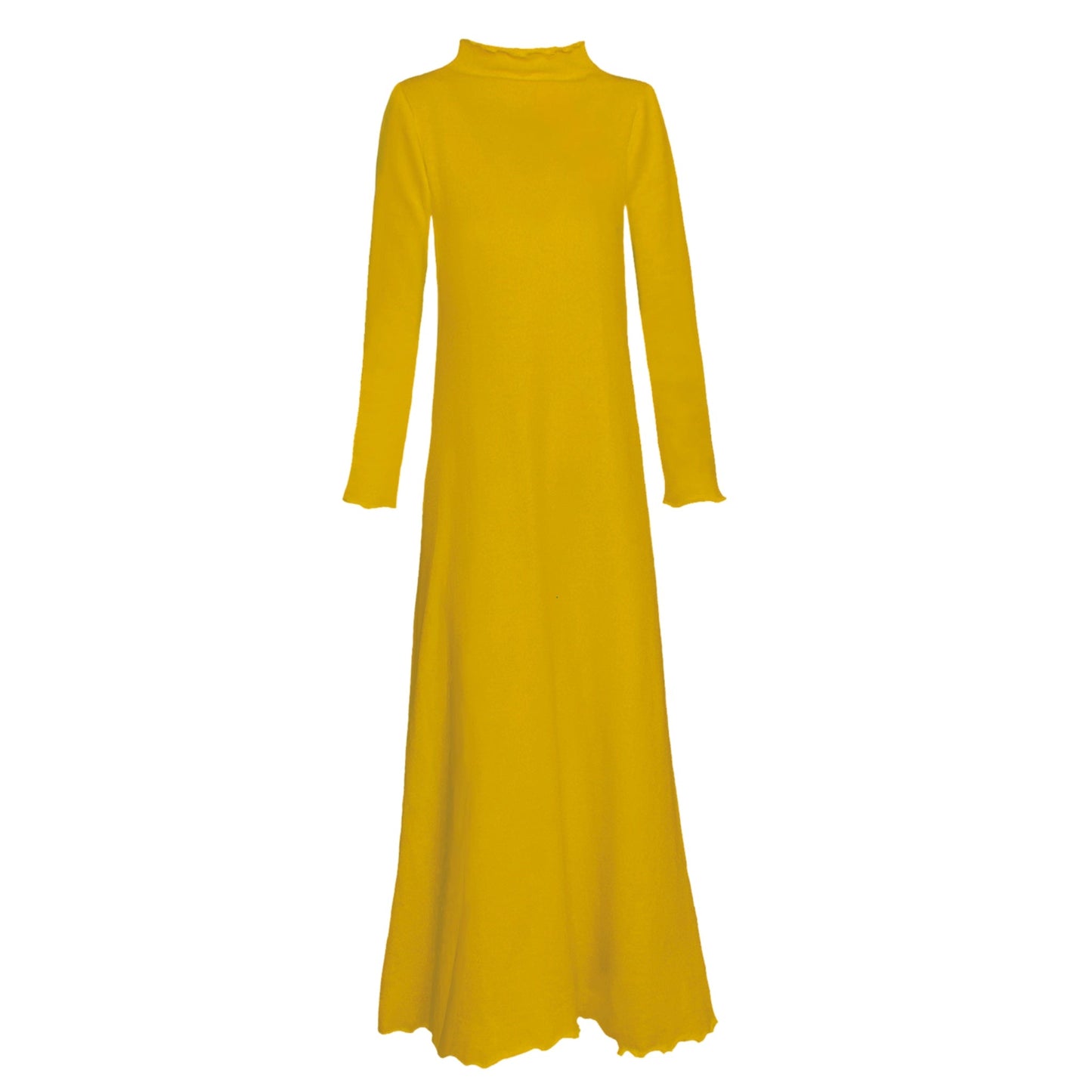 Lounge Dress in Mustard French Terry