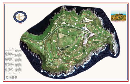 Old Head Golf Links Map
