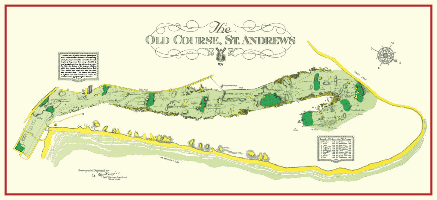 St. Andrews Map